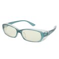 thumbnail image 3 of Gafas de seguridad Gafas de bloqueo de luz azul Anti polen Gafas protectoras antivaho para protección de los ojos Negro Verde, 3 of 5