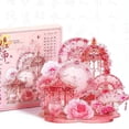thumbnail image 4 of Chinese Landscape Desktop Ornament Decoration Acrylic Tabletop Centerpiece Chinese New Year Sign Decor for Home Office Event Scenario, 4 of 7