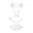 Blanc, variante sur Rongfmy Ensemble de Costume de Souris Costume d'Animal de Dessin Animé pour Fournitures de Carnaval Festival Accessoires Gris