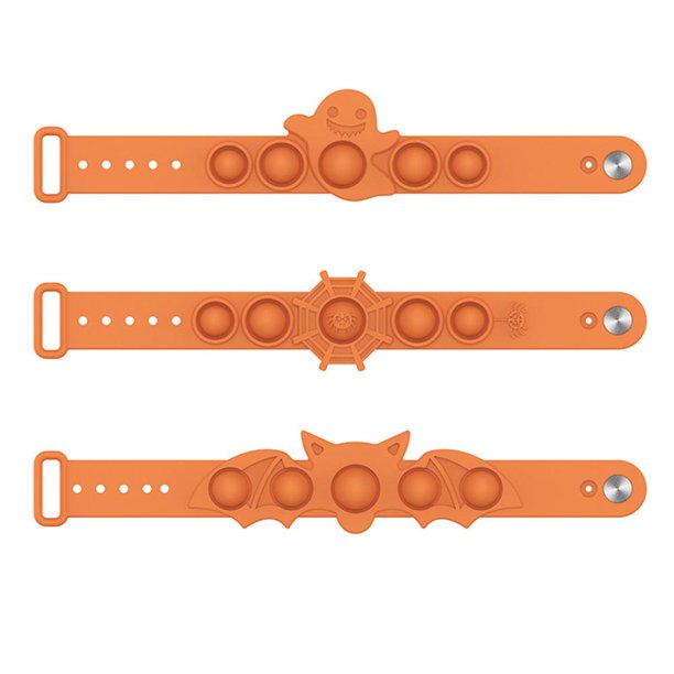 Sensory Toy Autismo Necesidades Especiales Stress Reliever Silicona Descompresión Pulsera Juguetes Extrusión Impermeable Juguete Sensorial Para Niños Speravity HA046757-01