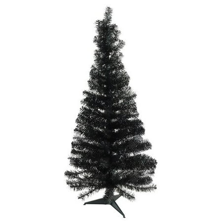 Northlight Seasonal Tinsel Branches 4' Black Artificial Christmas