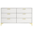 thumbnail image 3 of Kendall 6-drawer Dresser White, 3 of 11