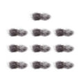 thumbnail image 3 of Fake Ball DIY Knitting Beanie Hats Art 10 Pieces for Scarves Clothes , Grey, 3 of 9