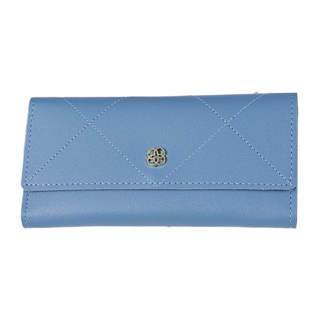 Cartera de mujer de gran capacidad de cuero PU para mujer tarjetero largo bolso de viaje