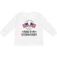 thumbnail image 3 of Inktastic Military Veteran Daddy Proud Son Daughter Boys or Girls Long Sleeve Toddler T-Shirt, 3 of 5
