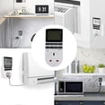 thumbnail image 5 of Digital Timer Switch ,Programmable Timing UK Plug Socket with LCD Display Security Tool, for Home and Indoor-1pcs, 5 of 5