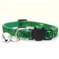 thumbnail image 4 of Pet Cat Safety Buckle Dog Small Dog Patch Cloth Bell Shirmmering Adjusted Collar, 4 of 8