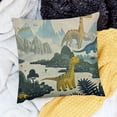 thumbnail image 2 of BANET  Decorative Throw Pillow Cover Cute Animal Cartoon Double-Sided Couch Pillow Case Accent Cushion Covers for Home Sofa Bedroom Car Office 20x20in, 2 of 5