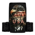 thumbnail image 4 of Uorisanigo Riding Lawn Mower Seat Cover Anti-hot USA Bald Eagle Print Tractor Seat Towel Blanket with Pockets Weatherproof Industrial Vehicle Seats Covers Easy Install Clean, 4 of 7