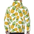 thumbnail image 7 of Sikiie Pineapple Men's Hoodie, Essentials Hoodie, Sweatshirt, Pullover Hooded Sweatshirt for Men-Small, 7 of 7