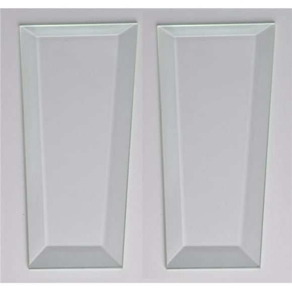 American Mantle FBG900 Tempered Bevelled Glass Panes for Outdoor Gaslights FBG900