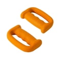 thumbnail image 2 of Baoblaze 2 Pieces Boxing Dumbbells D Shape Grip Hand Weight for Aerobics Exercises Walkin Orange, 2 of 8