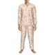 thumbnail image 3 of Fotbe Simple Fruit Pijama de Hombre con Estampado de Manga Larga, Conjunto de 2 Piezas, Ropa de Dormir Suave y Cómoda con Bolsillos-XX-Large, 3 of 7
