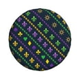 thumbnail image 2 of Balery Mardi Gras Strings Of Beadstire Cover Waterproof Dust-Proof, Universal Spare Wheel Tire Cover For Trailer, Rv, Suv Truck And Vehicle Camper Accessories-14 Inch, 2 of 9