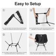 Folding Camping Chair Lightweight Portable Compact Mesh Lawn Chair for