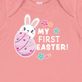 thumbnail image 4 of Inktastic My First Easter with Bunny Behind Egg Girls Baby Bodysuit, 4 of 5