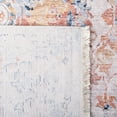 thumbnail image 6 of SAFAVIEH Valencia Brooks Distressed Area Rug, Blue/Gold, 6'10" x 6'10" Square, 6 of 10