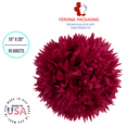 thumbnail image 2 of Cranberry Tissue Paper Squares, Bulk 10 Sheets, Premium Gift Wrap and Art Supplies for Birthdays, Holidays, or Presents by Feronia packaging, Made In USA Large 15 Inch x 20 Inch Made in USA, 2 of 13