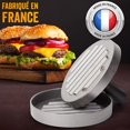 thumbnail image 5 of Prensa para hamburguesas, molde para carne picada, molde para prensa para hamburguesas antiadherente Ideal para barbacoa, acero inoxidable de grado alimenticio, prensa para hamburguesas antiadherente TUNC Sencillez, 5 of 5