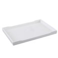 thumbnail image 1 of Plateau de Service Jetable Buffet de Restauration pour Barbecue Blanc 21x10cm, 1 of 7