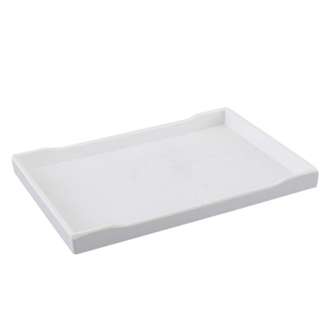 Plateau de Service Jetable Buffet de Restauration pour BBQ Blanc 2110cm