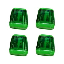 Needhep Large Colored Pencils Makeup Pencils, Manual Handheld Small Pencil Sharpener Pencil Sharpener for Classroom Battery Pencil Sharpener for Colored Pencils (Green)