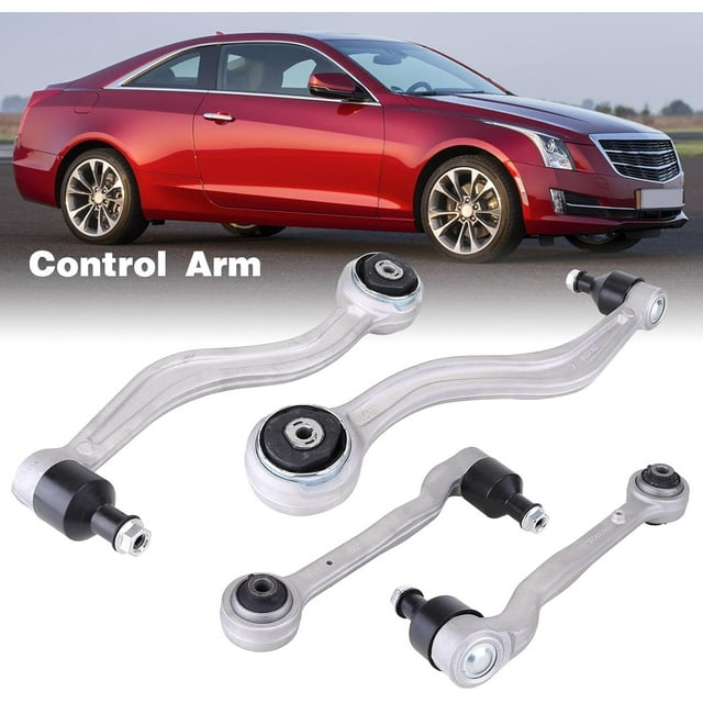 4PCS Control Arm Fit for Cadillac ATS 2013-2018 Front Left&Right Lower Forward and Rearward with Ball Joint and Bushing 20768759 23462009 Suspension Control Arm and Ball Joint Assembly 20768758