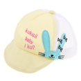 thumbnail image 1 of Gorra de Béisbol Zulema Sombrero de malla de sol amarillo, 1 of 8