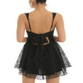 thumbnail image 4 of Women Sleeveless Mini Backless Dress Spaghetti Strap A Line Cocktail Dresses, 4 of 6