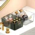 thumbnail image 4 of EastVita Household Desktop Storage Box Transparent Anti-skid Thickened Handle Design Organizer, 4 of 8