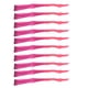 thumbnail image 4 of 10 Uds. Clip destacado para cabello largo, accesorio para el cabello envuelto individualmente, Clip en postizo recto, rosa, púrpura, degradado, rojo, 4 of 8