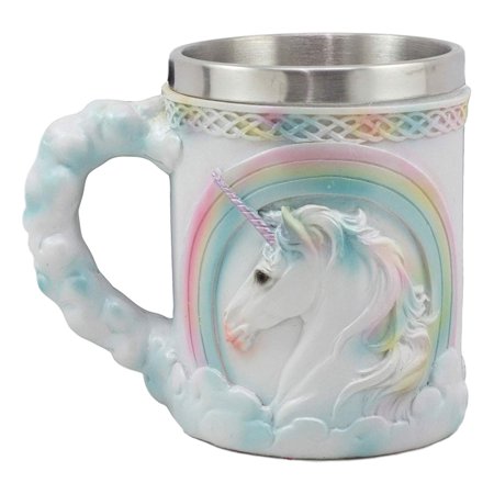 - Ebros Rainbow Unicorn Coffee Mug 13oz Elixir Of Youth Sacred Unicorn Themed Novelty Mug