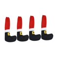 thumbnail image 4 of 4 piezas de fundas para patas de mesa navideñas, fundas para patas de silla, fundas para patas de mesa, calcetines, protectores de suelo,, 4 of 9
