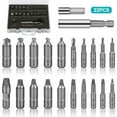 thumbnail image 3 of Damaged Screw Extractor Breakage Bolt Extractor Drill Bits Guide Set Broken Easy Out Fastener Kit, 3 of 9