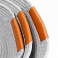 thumbnail image 4 of Truu Design Set of 3 Cotton Rope Gray Round Baskets with Handles, 4 of 5