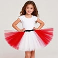 thumbnail image 6 of EnJoCho Toddler Girl Tutu Skirt Girl's Tutu Tulle Skirt Fancy Dress Up Par𝗍y Dancing Fashion Pleated Gauze Short Skirts 80s Cosplay Skirt, 6 of 7