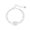 H, variant on Sliver Initial Bracelets For Girls Women Trendy Dainty Gold/Silver Plated Layered Beaded Initial Bracelet Disc Monogram Bracelets For Women Girls Valen