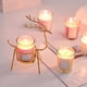 thumbnail image 5 of onlyliua Promoción de Temporada Vela de Hierro En Forma de Cervatillo, Vela En Forma de Taza, Decoración Romántica Navideña En Velas para La Cena, Mesa de Comedor, Adorno para Escritorio Del Hogar, V, 5 of 7
