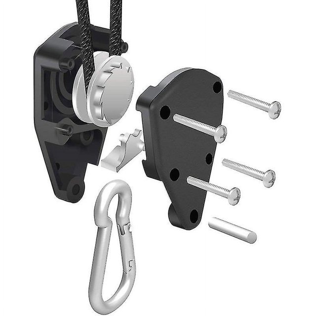 Ratchet Rope - Adjustable - 2 Pack - 70kg - Heavy Duty - Hydroponic Ventilation Yoyo Hanging, Plant, Tent, Light, Fan Filter