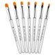 thumbnail image 1 of Pinceles para decoración de uñas,7 Uds. Bolígrafo acrílico para decoración de uñas pintura en gel constructor ,Juego de puntas para manicura con pincel,uñas postizas surtidas 10, 1 of 8