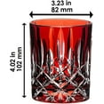 thumbnail image 2 of Riedel Laudon Glass Tumblers, 10 oz, Red, 2 of 5