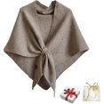 thumbnail image 1 of wonima44 Gettoreach Women's Solid Color Scarf, Gettoreach Knitted Pashmina Shawl Wraps, Casual Comfortable For Daily Wear, 1 of 1