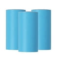 thumbnail image 1 of Graflsoa Thermal Sticker Paper for Pocket Printers, 57x30mm, Blue, 3 Rolls - Compatible with CZUR, XPrinter, and More, 1 of 5