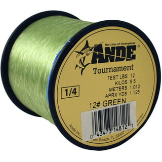 ANDE Premium Clear Monofilament Fishing Line 15 LB Test 750 Yds for sale  online