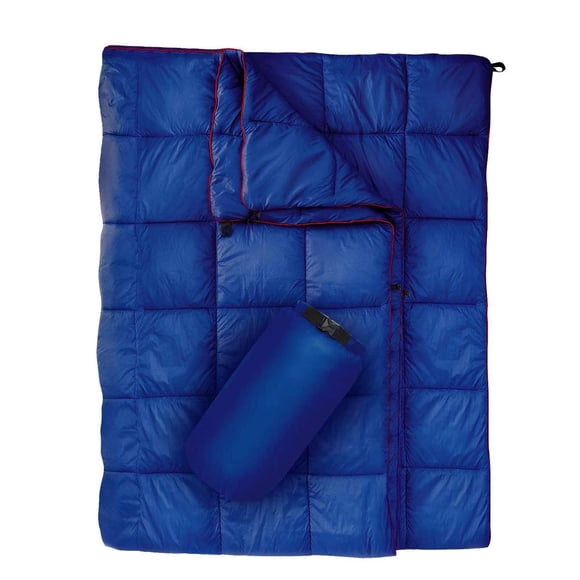 Manta de camping GLORSIGN, 203 x 152 cm, impermeable, ligera, azul marino
