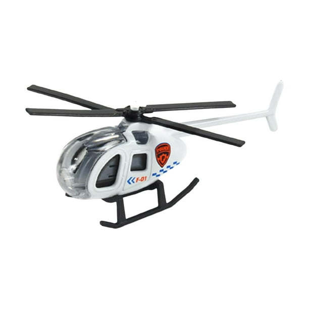 Yinanstore 1 64 Diecast Alloy Helicopter For Kids Adults Kids Toys Collection Aircraft White White 8.7cmx2.6cmx3.6cm