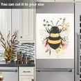 thumbnail image 6 of Ryvnso A Bee with Flower Dishwasher Magnetic Refrigerator Magnet Cover Kitchen Home Decorative 23"x26", 6 of 6