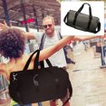 thumbnail image 4 of Petate, petate deportivo para gimnasio con bolsillo mojado y compartimento para zapatos, bolsa de viaje para fin de semana, 4 of 5