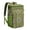 Olive-green-4, variant on Vibrant Retro Paisley Floral Cooler Backpack - Insulated 20L Soft Cooler Bag with Bottle Opener, Great for Families & Travelers
