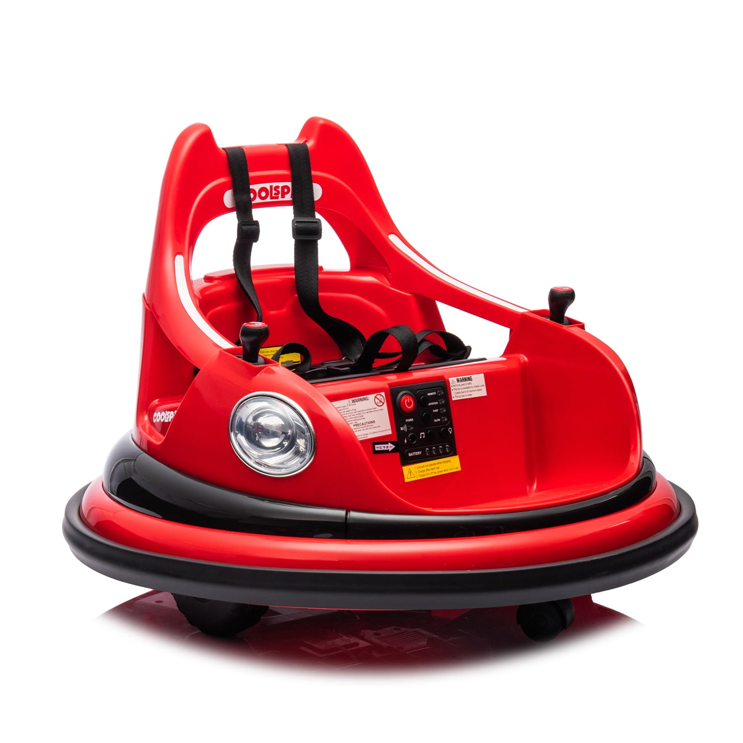 CIPACHO 12V Ride On Electric Bumper Car for Kids & Toddlers, Baby Bumping Toy Cars Gifts for 18 Months, Red CIPACHO 12V Ride On Electric Bumper Car for Kids & Toddlers, Baby Bumping Toy Cars Gifts for 18 Months, Red